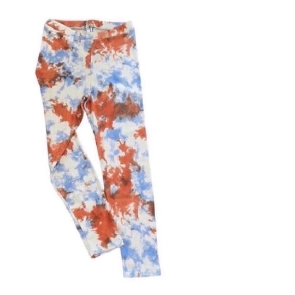 Zara Tye Dye Orange & Blue Ribbed
Leggings(Size Medium) - Picture 6 of 6